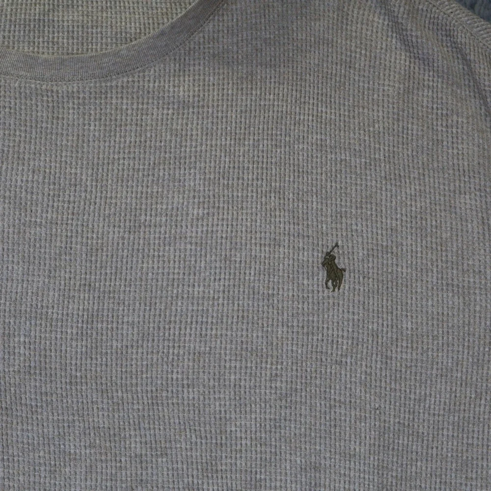 Polo Ralph Lauren Mens 3XLT Waffle Knit Thermal Long Sleeve Shirt Oatmeal Beige